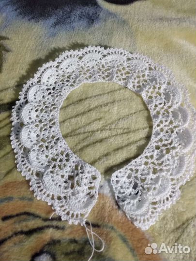 Воротнички кружевные,вязаные крючком