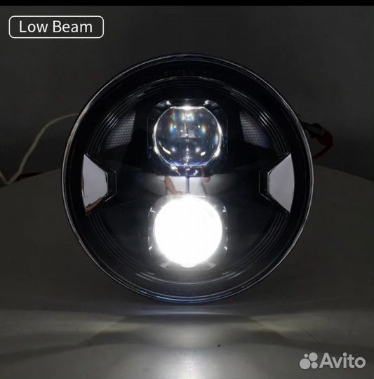 Светодиодные фары Jeep Wrangler