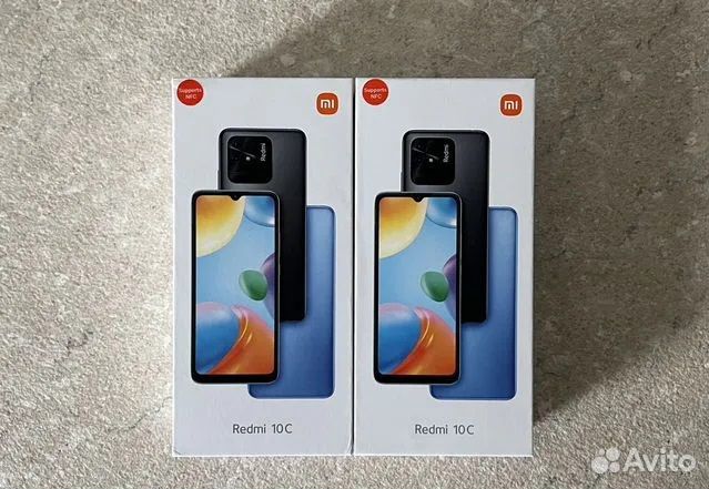Новый Смартфон Xiaomi Redmi 10C 4/64gb,nfc,5000mAh