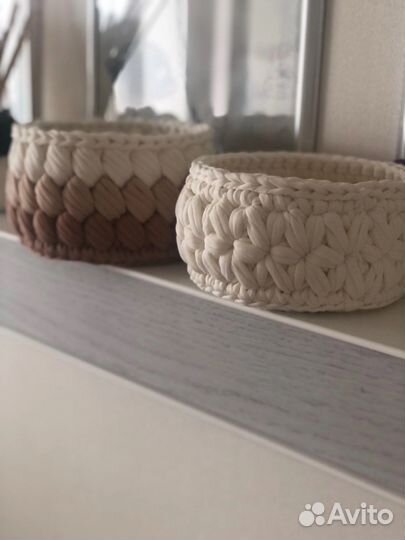 Корзина трикотажная