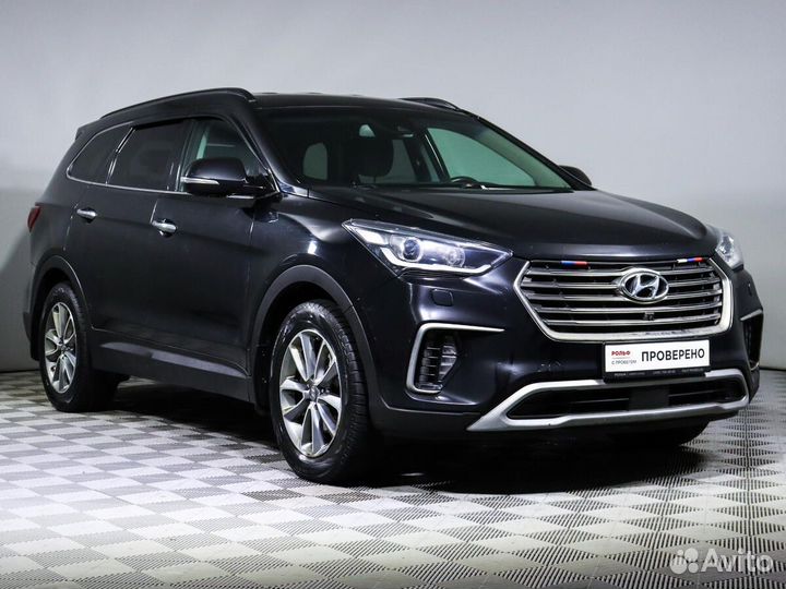 Hyundai Grand Santa Fe 2.2 AT, 2017, 129 753 км
