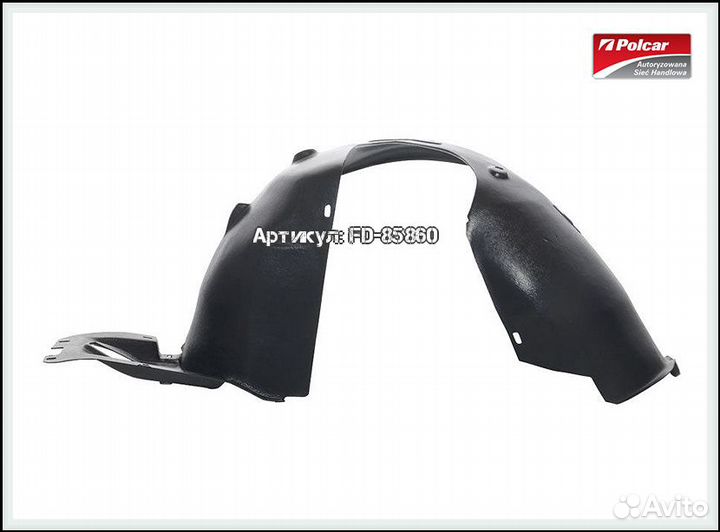 Подкрылок передний правый Citroen C3 2 поколение