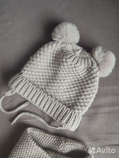 Комплект Zara (шапка и снуд)