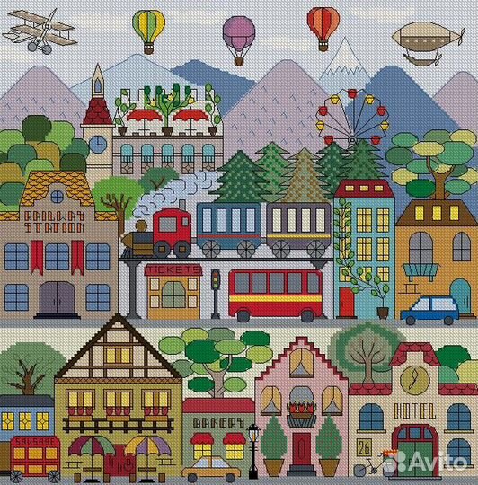 Схема для вышивки крестом 