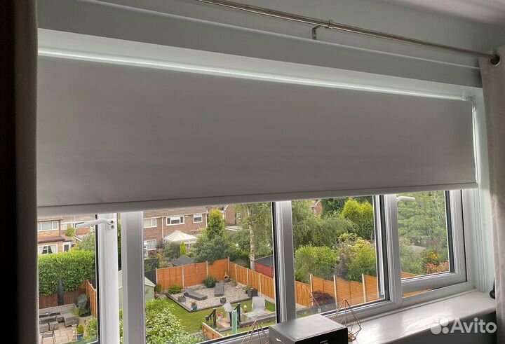 Жалюзи на окна рулонные тканевые