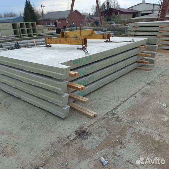 Плита забора жби П5В, П6В