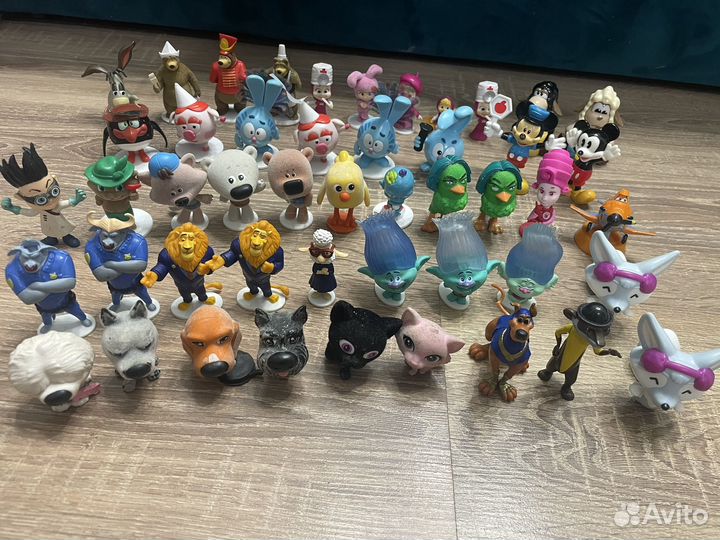 Игрушки коллекции из мультфильмов