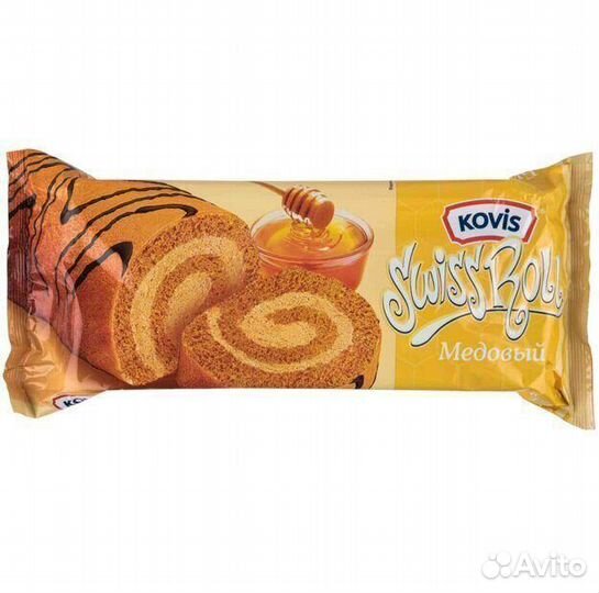 Опт - Рулет Kovis Медовый 175г
