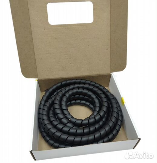 Оплетка спиральная для кабелей и рукавов 16мм