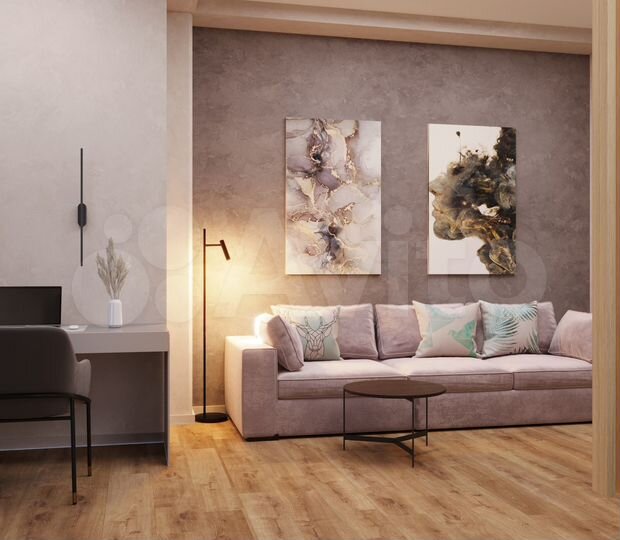 1-к. апартаменты, 37,9 м², 4/8 эт.