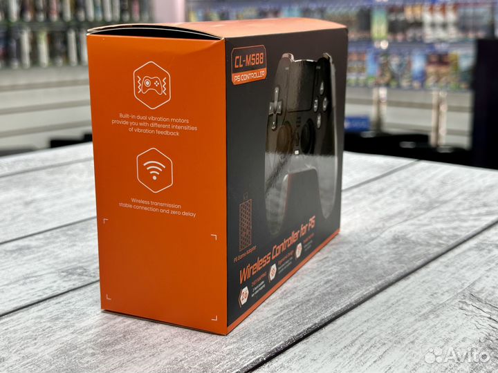 Геймпад (CL-M588) Белый (PS5) NEW