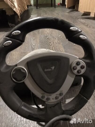 Геймпад, руль игровой с педалями