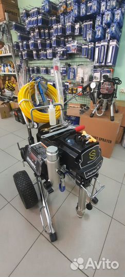 Безвоздушное окрасочное оборудование