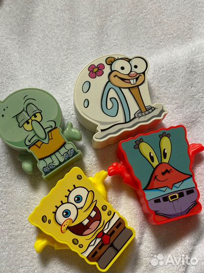 Фигурки спанч боб 10шт