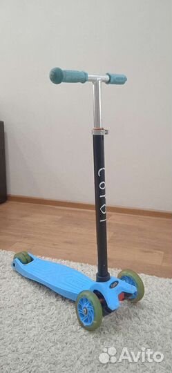 Самокат детский трехколесный бу