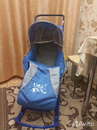 Коляска санки