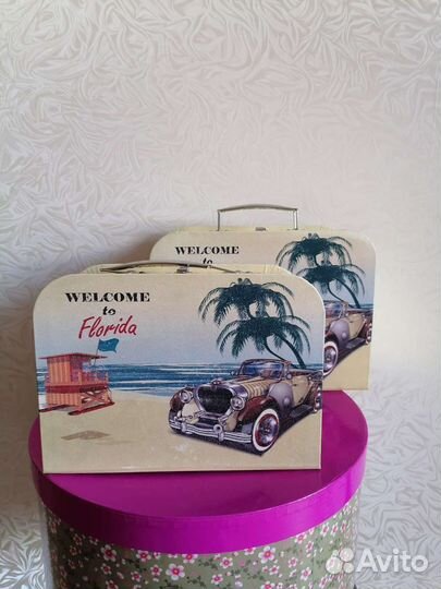 Подарочный сундук картон