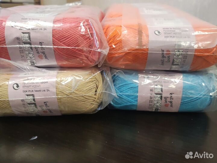 Пряжа yarn art ideal 233, 236, 242, 247