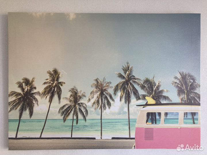 Принт на холсте на подрамнике