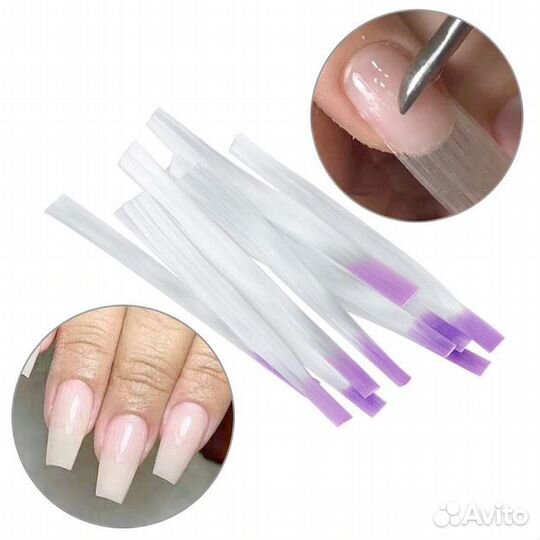 Стекловолокно для наращивания ногтей