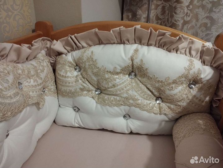 Бортики в детскую кроватку