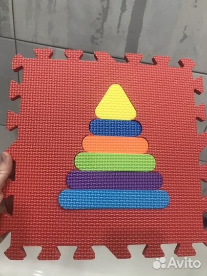 Мягкий коврик пазл