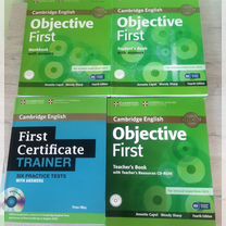 Objective First /Учебник, книга для учителя, рабоч