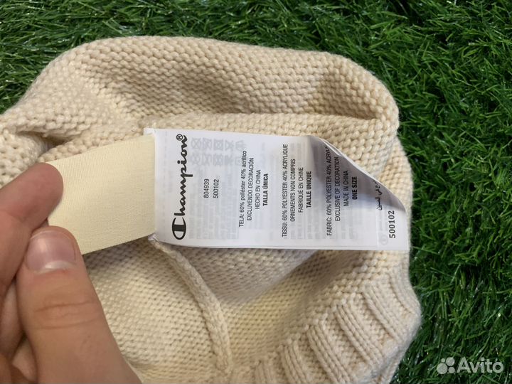 Шапка Champion Белая