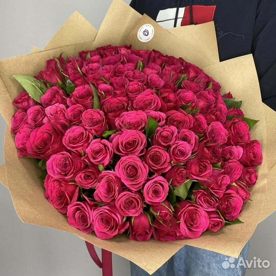 101 Роза Цветы Букеты 75 51 25 15 Розы Доставка