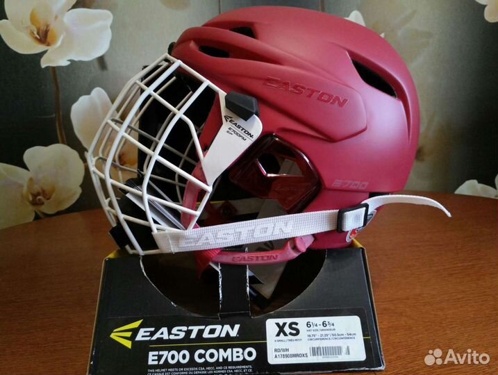 Хоккейный шлем Easton E700 с маской, р-р XS