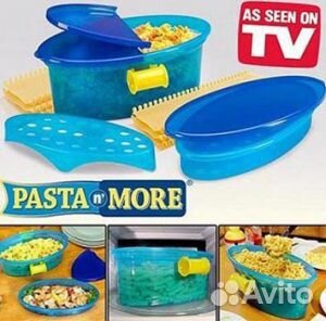 Контейнер для приготовления макарон В микроволновк