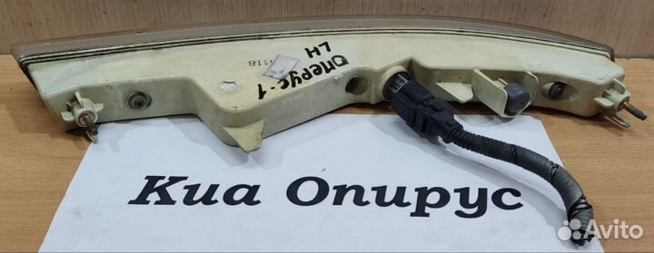Поворотник LH Kia Opirus 1, до рестайлинга, 2006г