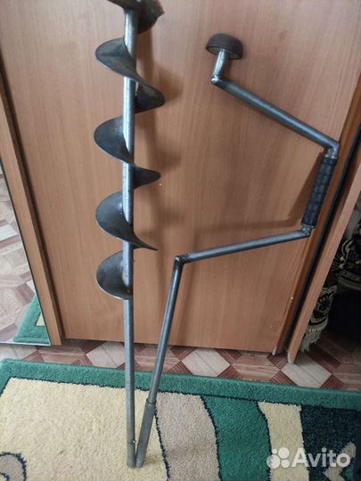 Ледобур титановый