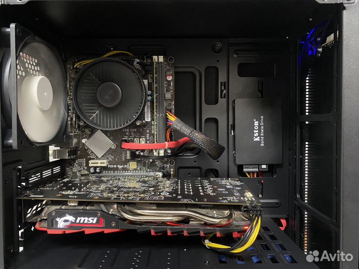 Игровой пк i7/RX470 8gb