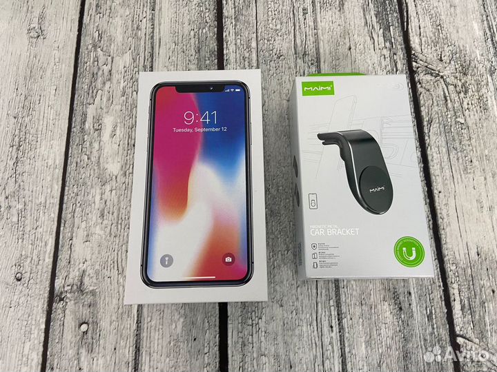 iPhone X 64 gb black A1355