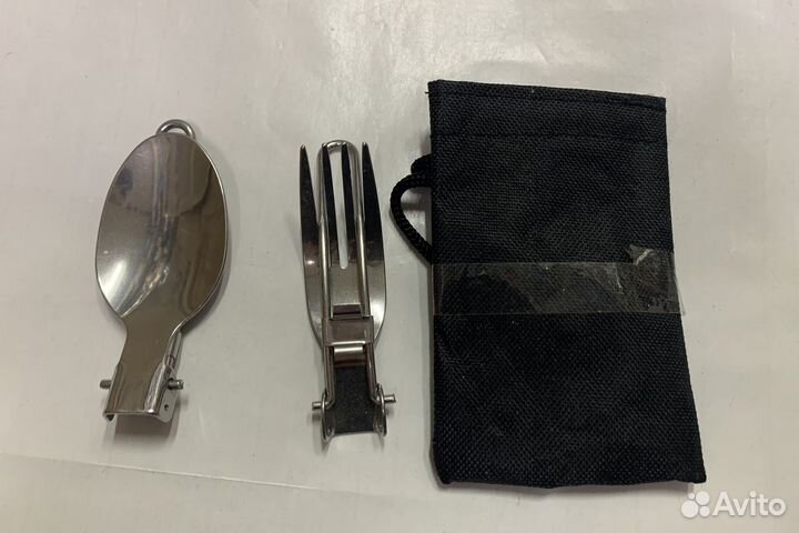 Набор походный ложка вилка нож оптом