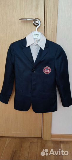 Пиджак темно-синий