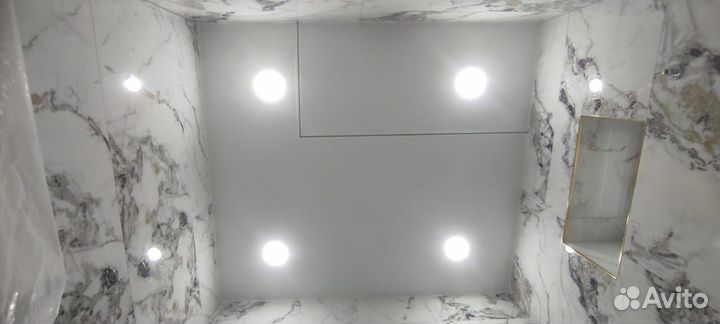 Натяжные потолки с гарантией