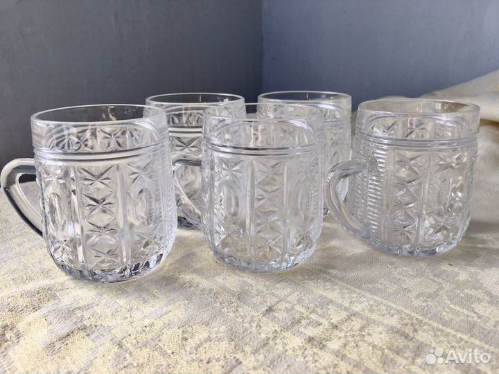 Хрустальные кружки