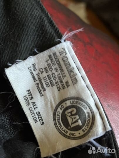 Бейсболка CAT racing оригинал