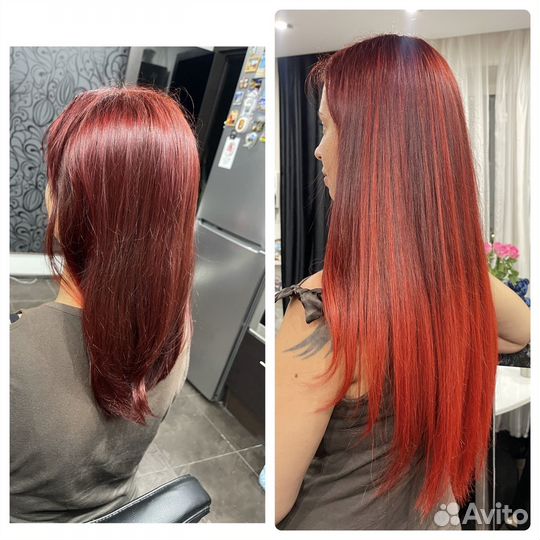 Наращивание волос за 2 часа/ выезд на дом