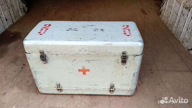 Аптечка старинная бу