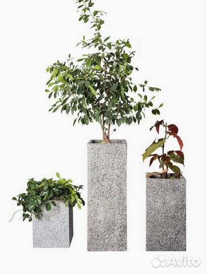 Вазон из бетона в наличии и под заказ