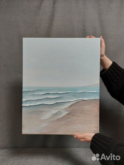 Картина на холсте Голубое Прекрасное