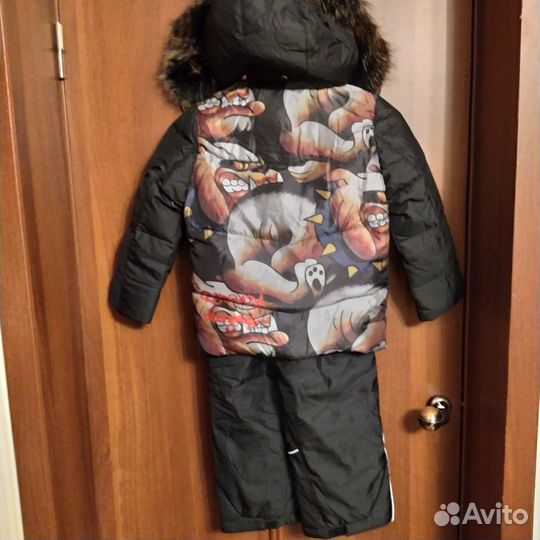 Зимний пуховый костюм на рост 104