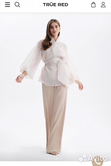 Блузка из органзы True Red