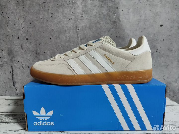 Кроссовки Adidas Gazelle Indoor White