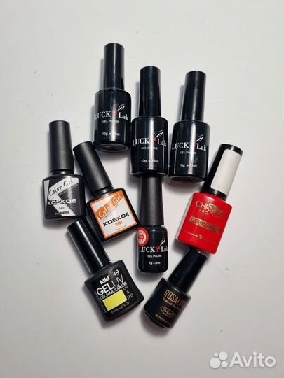 Гель лак для ногтей коробка