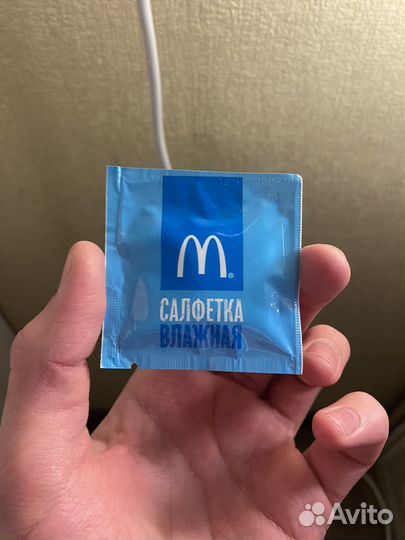 Влажная салфетка Mcdonald's