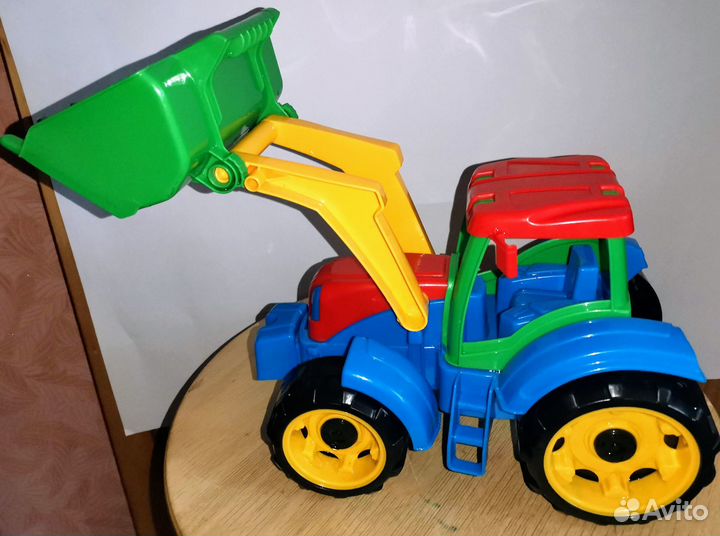 Большие машинки пакетом Полесье, Mobicaro 4 шт